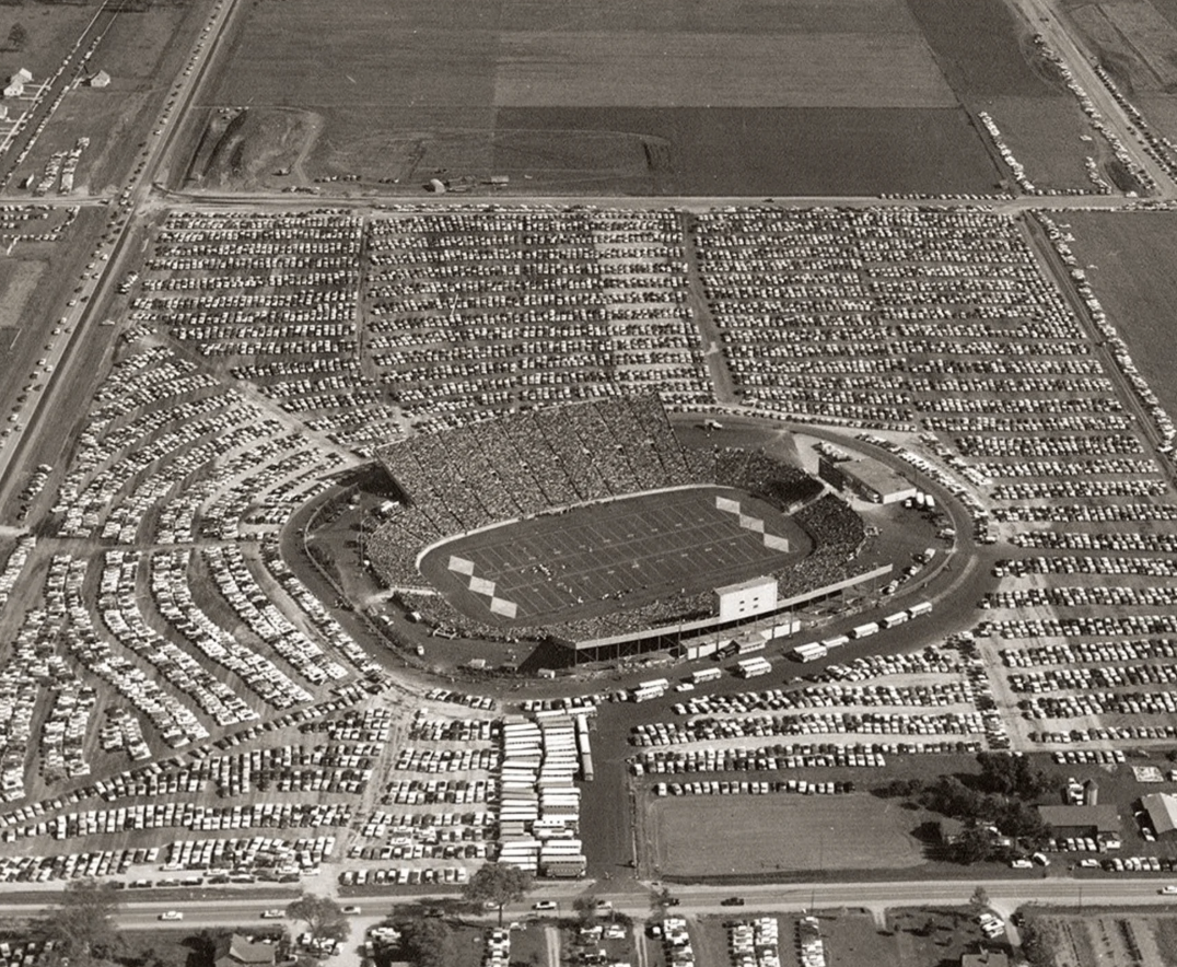 Lambeau Field expanzia 1961