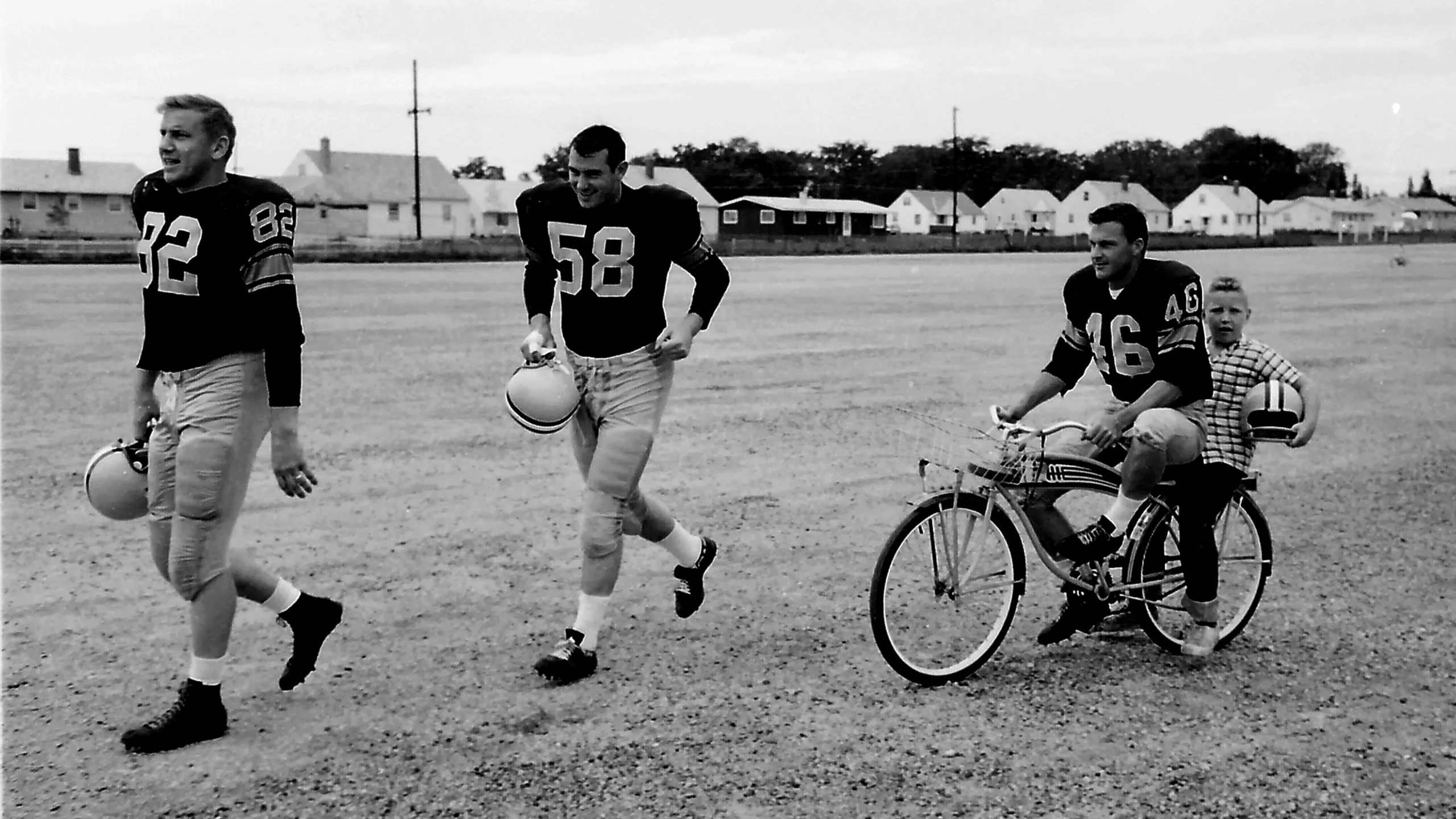 Hank Gremminger na bicykli 1961