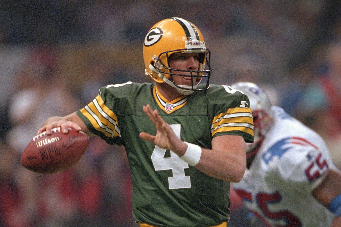 Brett Favre — quarterback éry návratu Packers 1992–1998