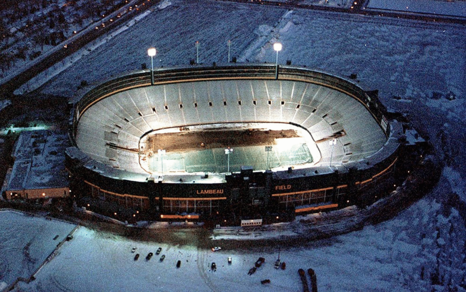 Lambeau Field 1995 — uzavretá misa