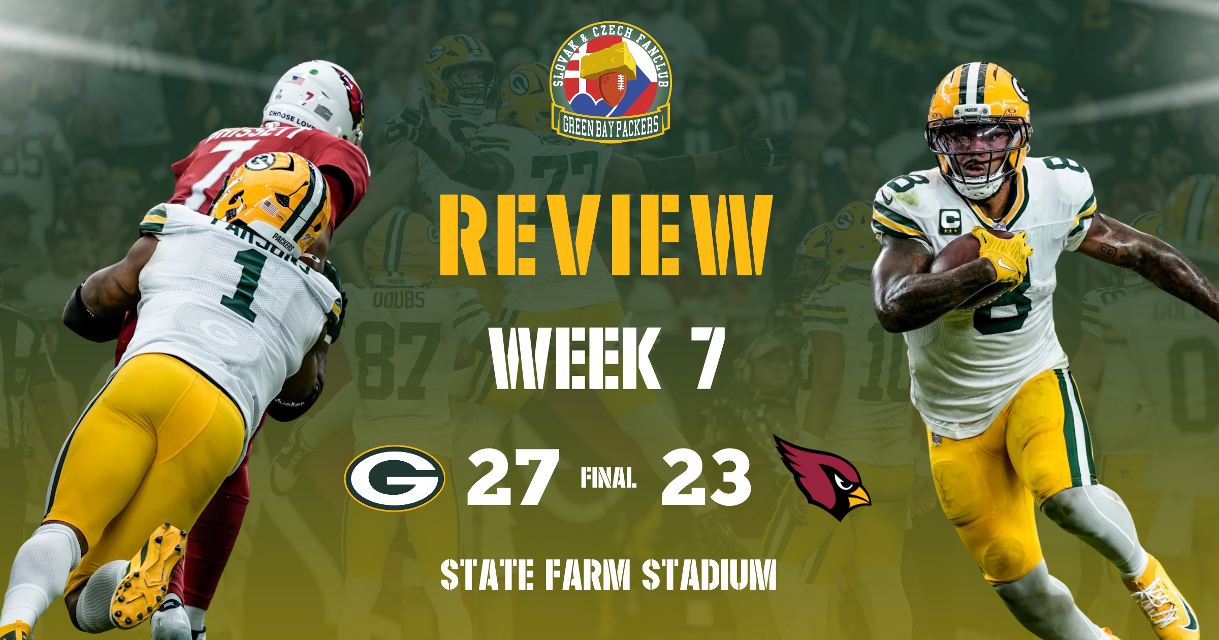 REVIEW • WEEK #7 – Packers @ Cardinals