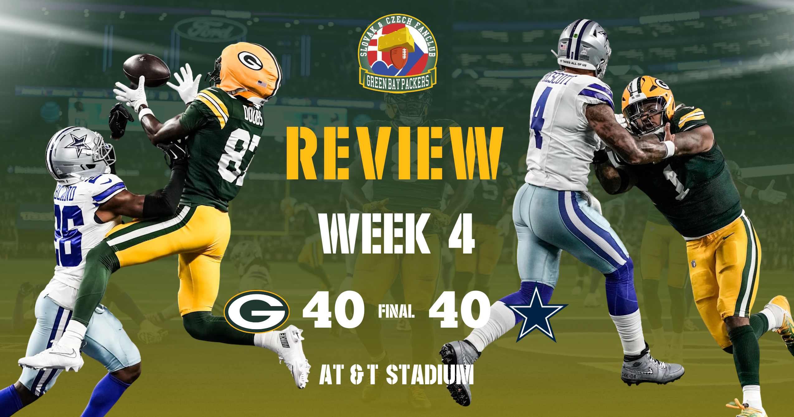REVIEW • WEEK #4 – Packers @ Cowboys