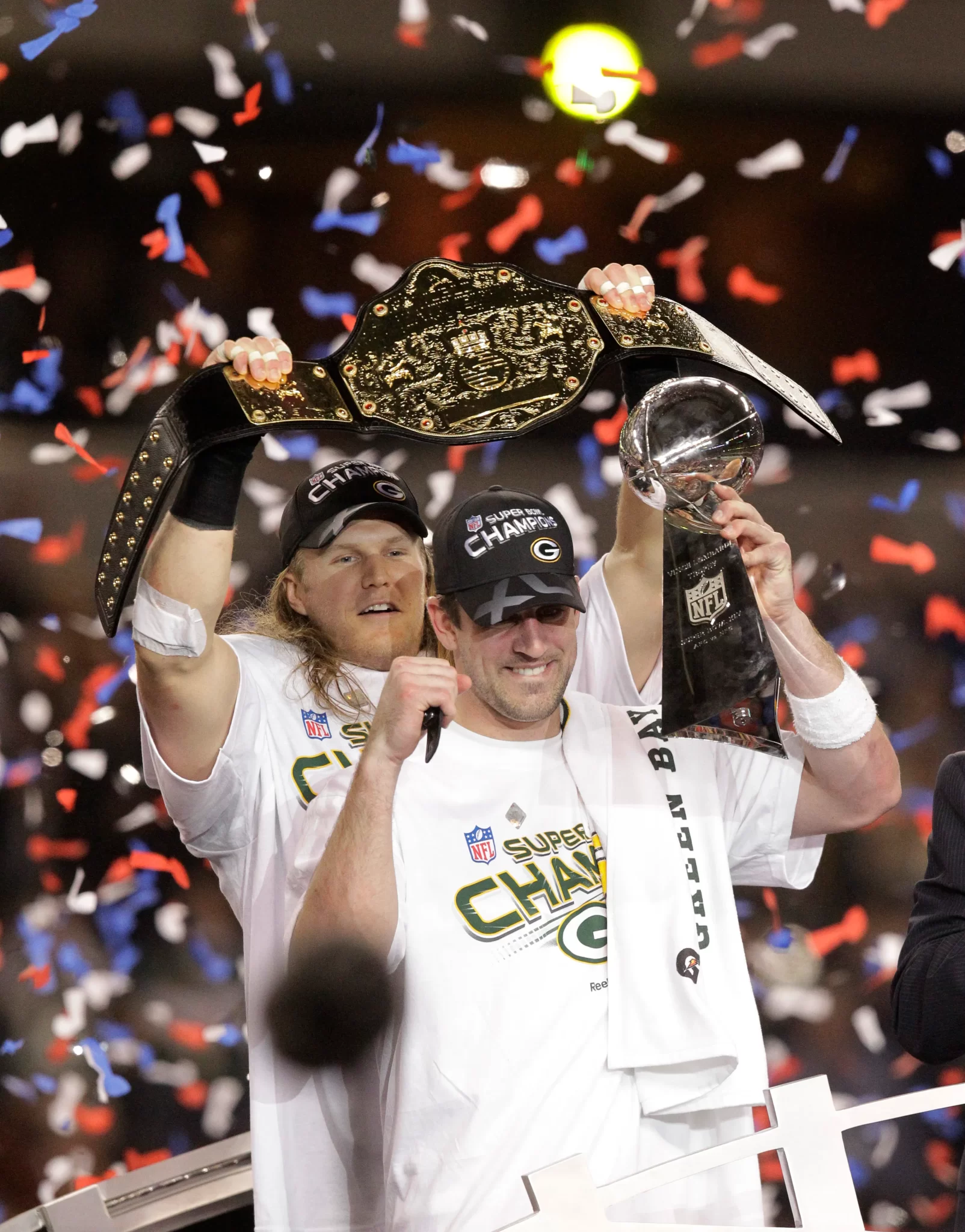 Green Bay Packers Super Bowl XLV championship team photo, 2010 NFL season