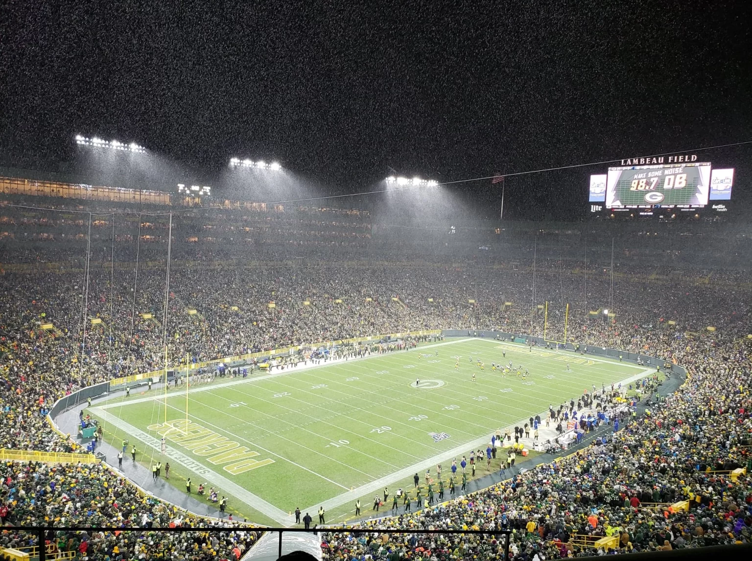 Podzemné vyhrievanie Lambeau Field — hydronický systém